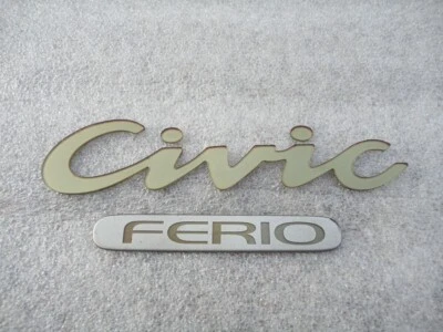 Jdm Honda Civic 92-95 (eg8eg9eh1eh9) Civic+ferio Rear Emblem Logo Badge Oem • $129