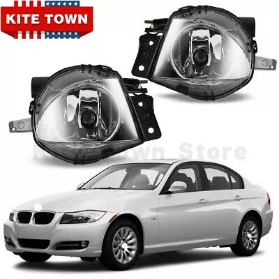 New Pair Fog Lights For BMW 3 Series E90 323i 325i 325xi 328i 330xi 2006-2009 • $32.99