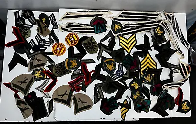 Military Patches - Misc. Lot Chevrons -Vintage Army  Other -Patches • $24.99