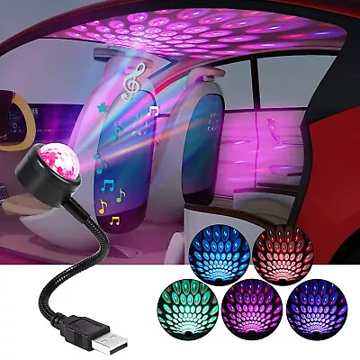 USB Car Accessories Interior Atmosphere Star Sky Lamp Ambient Night Lights USA • $9.89