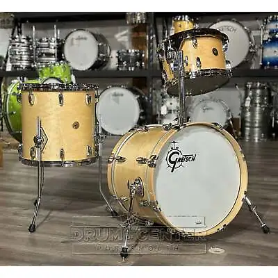 Gretsch USA Custom 3pc Jazz Drum Set Natural Gloss • $4013