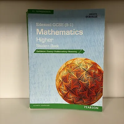 Edexcel GCSE (9-1) Mathematics: Higher Student Book (Edexcel GCSE By Pearson B24 • £8.99