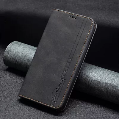 Retro Wallet Flip Cover Case For Xiaomi Redmi 10C A2 A1+ Note 11S Note 12 Pro 4G • $18.69