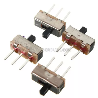 30PCS SS12D00G3 2 Position SPDT 1P2T PCB Panel Mini Vertical Slide Switch • $1.06