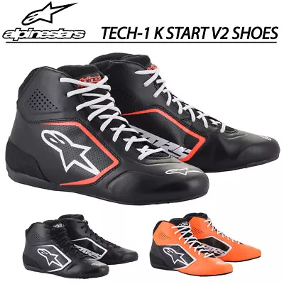 $85.22 • Buy 2711521 Alpinestars 2021 TECH-1 K START V2 Karting Boots Sizes 34-47 Kart Race