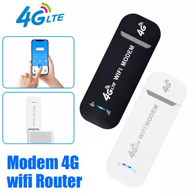 Unlocked LTE Modem Wireless Router USB Dongle Mobile Broadband WIFI SIM Card 4G • $15.08