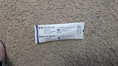 BD - 5ML -qty-2 - New Syringes Oral Dispensing Syringe No Cap NON-STERILE • $3