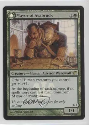 2011 Magic: The Gathering - Innistrad Foil Mayor Of Avabruck Howlpack Alpha I9i • $9.45