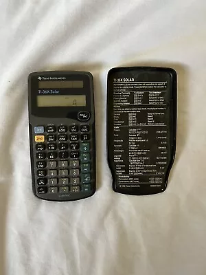 TI-36X Solar Powered Texas Instruments Calculator With Case￼ School Math • $9