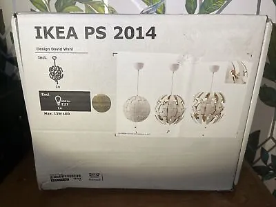 IKEA PS 2014 Death Star Pendant Ceiling Lamp White / 35cm 103.114.88 David Wahl • £29.99