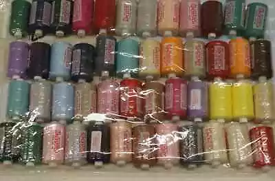 £16.99 • Buy Superstitch 500 Yard Mixed Colours Sewing Polyester Thread 120s  X 50 Reels