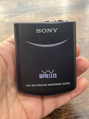 £12.44 • Buy SONY WCS-999T Wireless Microphone System Transmitter Only Tested Works