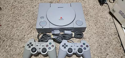 Sony PlayStation SCPH-5501 HDMI PS1 Digital / Fully Recapped - 2 Controllers • $499.99