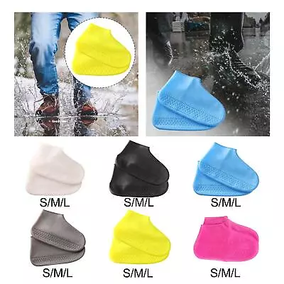 Shoe Covers Made Of Waterproof Boot Covers Reusable Galoshes Overshoes • £5.68