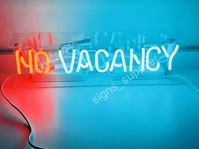 $174.59 • Buy 20  No Vacancy With Switch On Off Acrylic Neon Sign Lamp Light Visual Artwork L