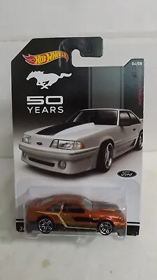 2014 Hotwheels 50 Years '92 Ford Mustang 4/8 1/64 Scale • $6.99