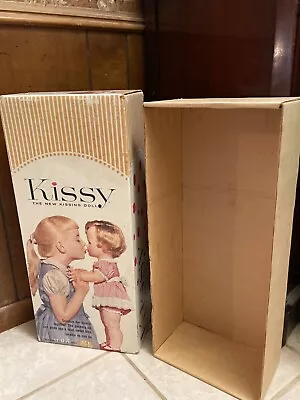 Vintage 1961 IDEAL Toy Corp #1300-3 Kissy The New Kissing Doll BOX ONLY • $89.99