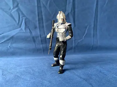 Vintage Mattel Battlestar Galactica Cylon Centurion Action Fig. + Weapon (1978) • $30