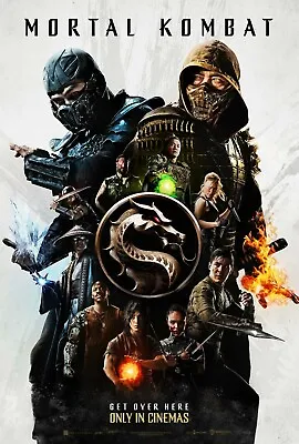 Mortal Kombat Movie Poster (b)  : 11 X 17 Inches  • $13.96