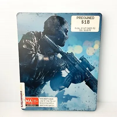 Call Of Duty Ghosts - Steelbook - NO DISC - PS3 - Free Postage • $4.88