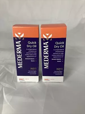 (2)Mederma Quick Dry Oil Scar & Stretch Mark Treatment • $15.99