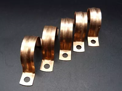 5 X Talon Saddle Clips 15mm Copper Pipe Clips Water Pipe Clips Plumbing • £3.10