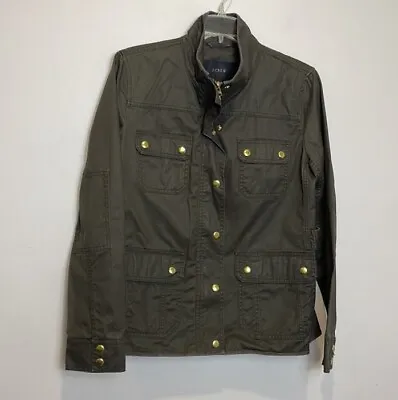 J Crew Downtown Field Jacket Olive Size M • $26.95