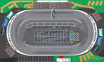 Kids Racetrack Play Mat - 3’x5’  Great For Diecast 1/64 NASCAR Hot Wheels Etc. • $55