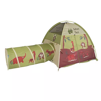 Pacific Play Tents Kids Jungle Safari Tent And Tunnel Combo • $62.99