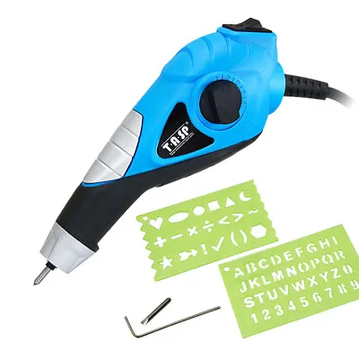 220V Electric Engraver Metal Variable Speed Engraving Pen - Carbide Steel Tips • $27.99