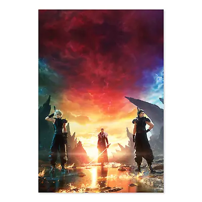 Final Fantasy 7 (VII) Rebirth Key Art 01 Poster | High Quality Prints • $25.49
