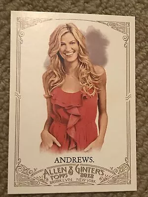 Erin Andrews 2012 Topps Allen & Ginter #75 ESPN Sports Analyst • $5.99