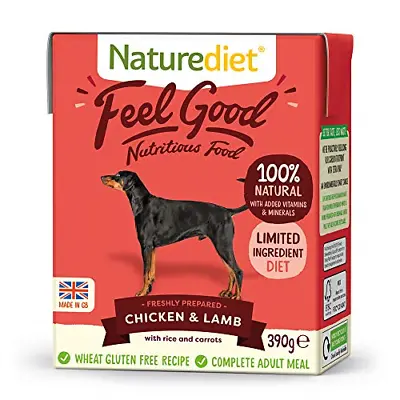 Naturediet - Feel Good Wet Dog Food Natural And Nutritionally Balanced Chicken • £24.02