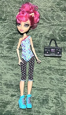 Monster High Howleen Wolf Doll Dance Class 2012 Pink Hair Clawdeen’s Sister • $20