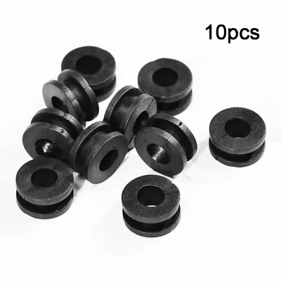 10Pcs M6 Motorcycle Side Cover Rubber Grommets Gasket Fairings For Honda • $13.49