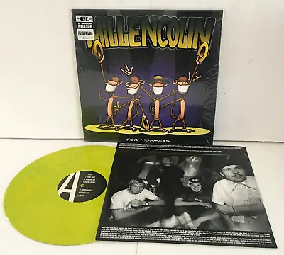 MILLENCOLIN For Monkeys Lp PSYCHEDELIC GREEN VINYL Record With Lyrics Insert • $49.95