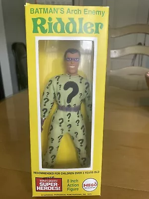 Vintage Mego Riddler T1 Original And Complete In Custom Box  MIB • $165