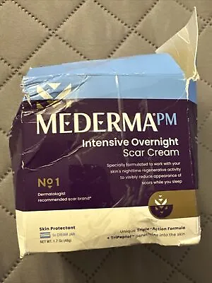 Mederma PM Intensive Overnight Scar Cream Works With Skin's Night Time (30g) • $29