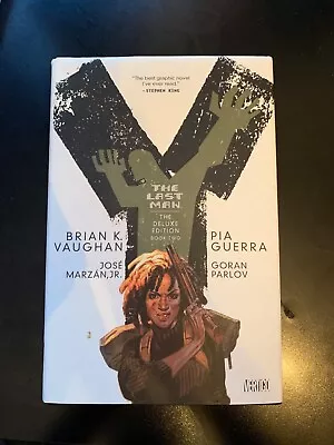 Y: The Last Man Book 2 Deluxe Edition. Hardcover. Vaughan Brian K. - V. GOOD • $8