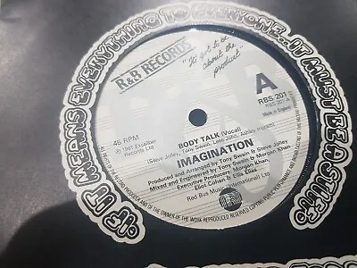 Imagination - Body Talk 7  Vinyl Single Record • £1