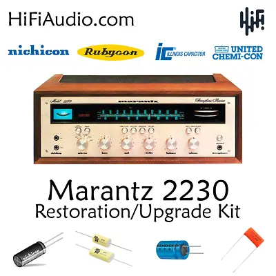 Marantz 2230 Receiver Rebuild Restoration Recap Service Kit Repair Capacitor • $145