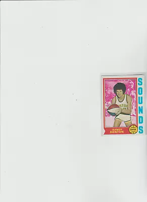 1974-75 Topps #189 Randy Denton SOUNDS • $1.49