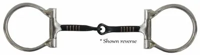 Western Saddle Horse Offset D Ring Snaffle Bit 5  W/ Sweet Iron Mouthpiece • $25.99