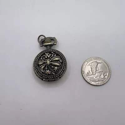 Vintage Look Pocket Dragonfly Watch Works With New Battery  • $12