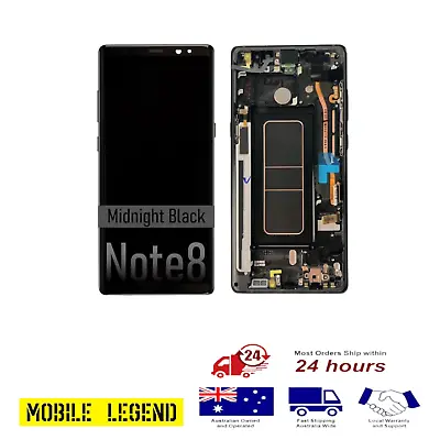 OEM OLED Display Screen Replacement With Frame Fit For Samsung Galaxy Note 8 • $259.99