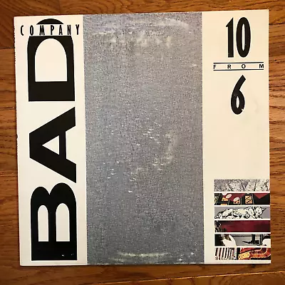 Bad Company - 10 From 6 LP Atlantic 81625-1  1985 Pressing Shooting Star • $18.99