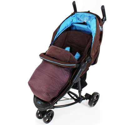 £12.95 • Buy Deluxe Universal Footmuff To Fit Hauck Miami - Brown - FAST & FREE SHIPPING!!!