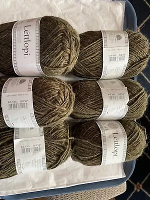 Lettlopi Lopi Yarn 50g/109 Yds. Color Moor #1416 Lot 0937 Qty. 6 Balls • $40.50