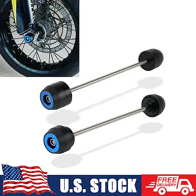 Front Rear Axle Slider Crash Pads For Suzuki DRZ400/E/S/SM DRZ400SM 2000-2021 • $49.99