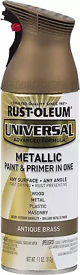 Universal All Surface Spray Paint 11 Oz Metallic Antique Brass • $23.60